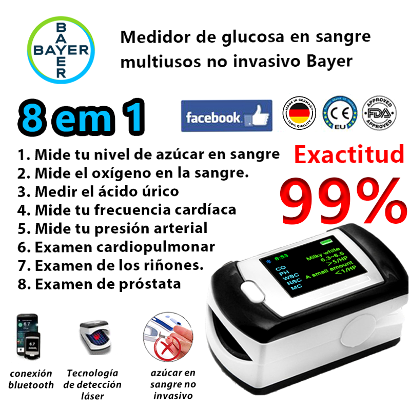 Medidor de glucosa portátil
